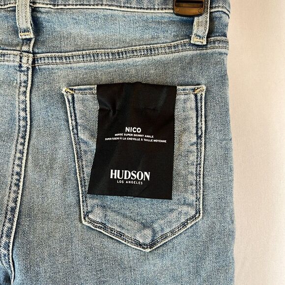 Hudson Nico Super Skinny Ankle Jeans- Size 25 - NWOT - Picture 6 of 11
